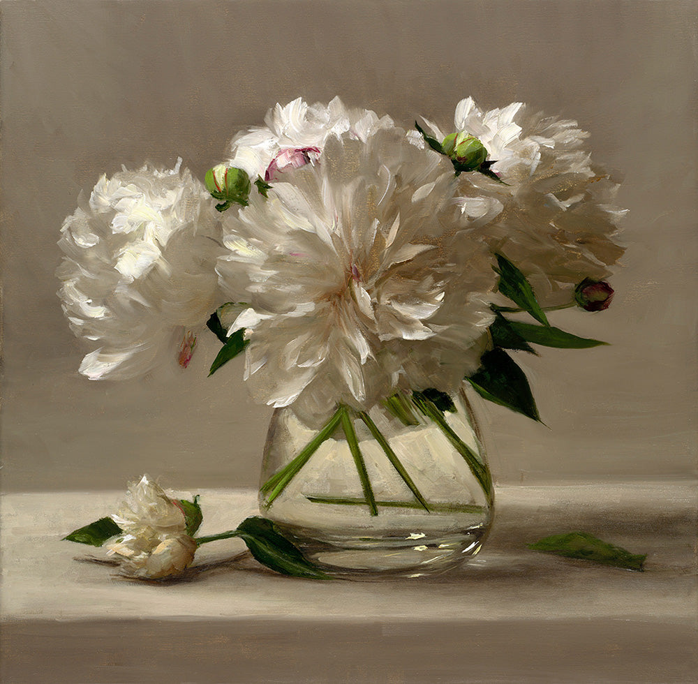 White Peonies